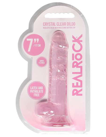 Gode Crystal Clear 14 x 3.5cm Rose Gode Crystal Clear 14 x 3.5cm Rose