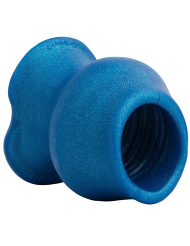 Plug Tunnel Pig-Hole Platinum Bleu 14 x 11 cm