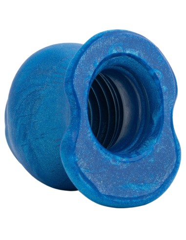 Plug Tunnel Pig-Hole Platinum Bleu 14 x 11 cm