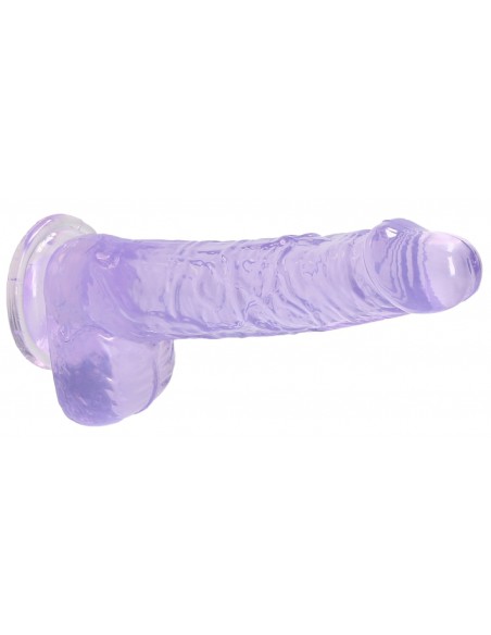 Gode Crystal Clear 12 x 3cm Violet Gode Crystal Clear 12 x 3cm Violet