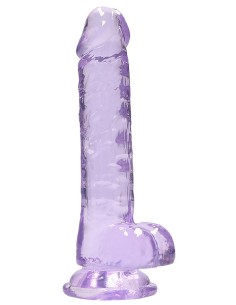 Gode Crystal Clear 14 x 3.5cm Violet