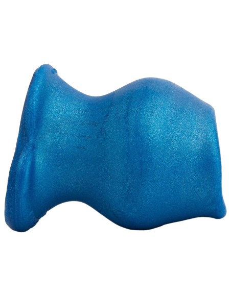 Plug Tunnel Pig-Hole Platinum Bleu 14 x 11 cm