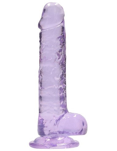 Gode Crystal Clear 14 x 3.5cm Violet