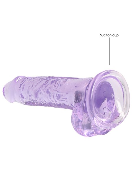 Gode Crystal Clear 14 x 3.5cm Violet Gode Crystal Clear 14 x 3.5cm Violet