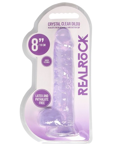 Gode Crystal Clear 16 x 4cm Violet