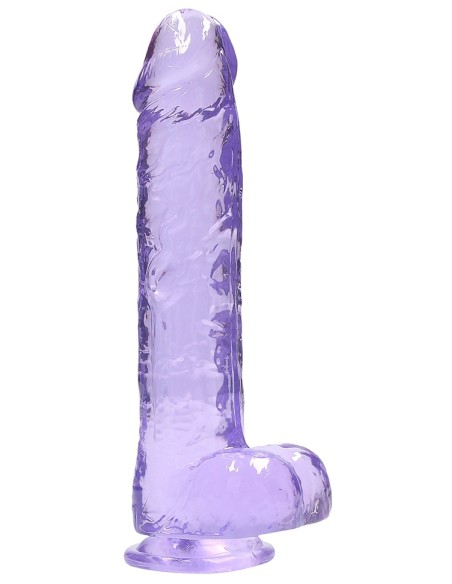 Gode Crystal Clear 19 x 4.5cm Violet