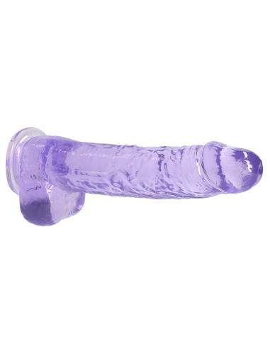 Gode Crystal Clear 19 x 4.5cm Violet