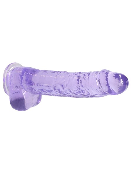 Gode Crystal Clear 19 x 4.5cm Violet