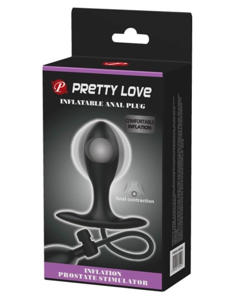 Plug gonflable Inflat Shake Pretty Love 8 x 3cm Plug gonflable Inflat Shake Pretty Love 8 x 3cm