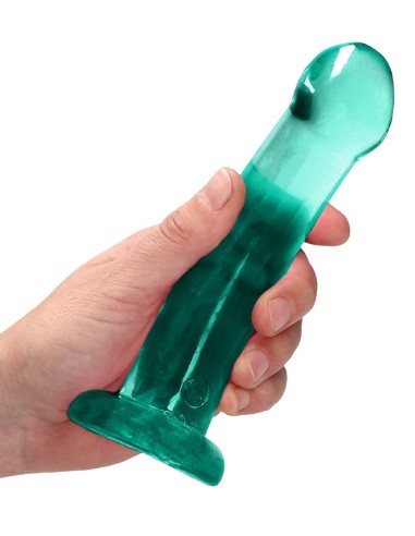 Gode Rody Crystal RealRock 16 x 4cm Vert