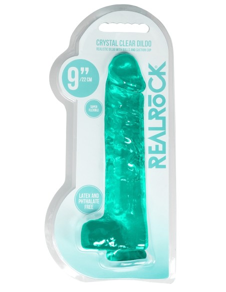 Gode Crystal Clear 19 x 4.5cm Vert