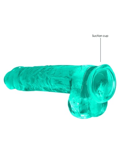 Gode Crystal Clear 19 x 4.5cm Vert