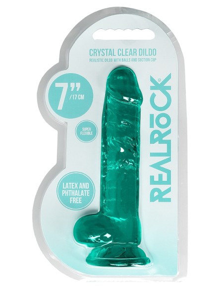 Gode Crystal Clear 14 x 3.5cm Vert Gode Crystal Clear 14 x 3.5cm Vert