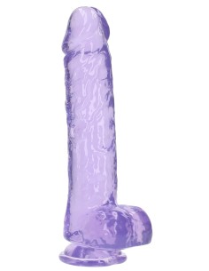 Gode Crystal Clear 21 x 5.5cm Violet
