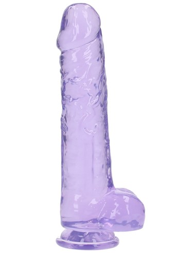 Gode Crystal Clear 21 x 5.5cm Violet