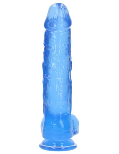 Gode Crystal Clear 21 x 5.5cm Bleu