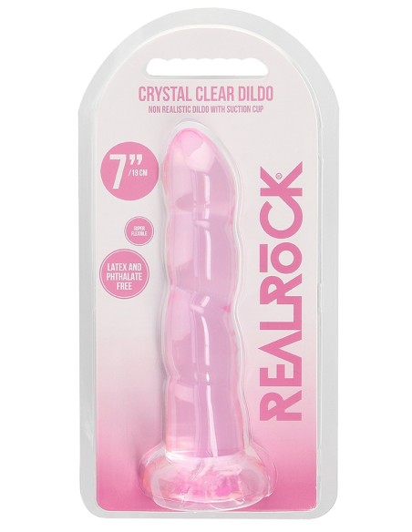 Gode Twist Crystal RealRock 16 x 4cm Rose Gode Twist Crystal RealRock 16 x 4cm Rose