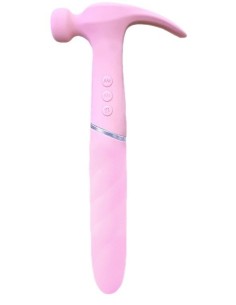 Gode vibrant Sweet Hammer 17 x 4cm Rose
