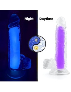 Gode phosphorescent Color Glow 15 x 4.5cm Violet