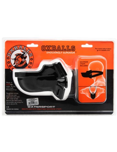 Bâillon Urinoir Oxballs WaterSport Noir