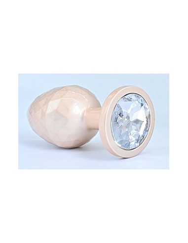 Plug Ikonik Diamond M 7 x 3.3 cm Beige