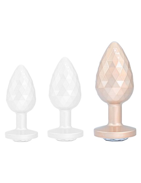 Plug Ikonik Diamond L 8 x 4 cm Beige Plug Ikonik Diamond L 8 x 4 cm Beige