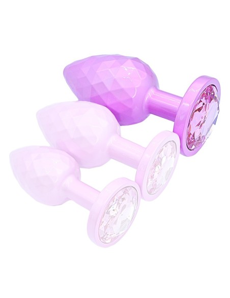 Plug Ikonik Diamond L 8 x 4 cm Rose