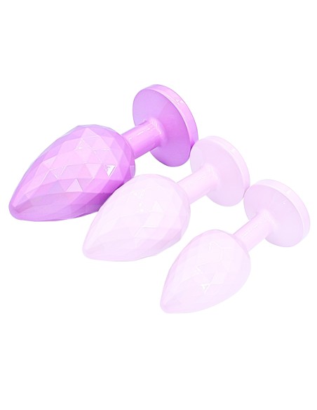 Plug Ikonik Diamond L 8 x 4 cm Rose