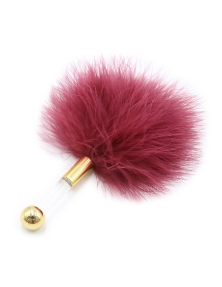 Plumeau Golden Clear 15cm Bordeaux Plumeau Golden Clear 15cm Bordeaux