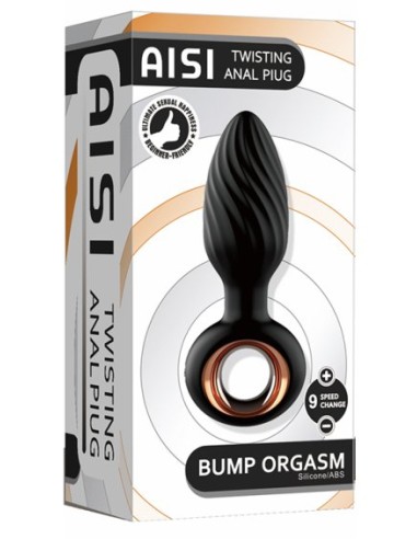 Plug Vibrant Rotatif Bump Orgasm 7 x 3.5cm