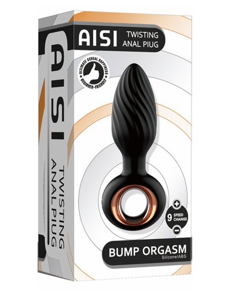 Plug Vibrant Rotatif Bump Orgasm 7 x 3.5cm Plug Vibrant Rotatif Bump Orgasm 7 x 3.5cm