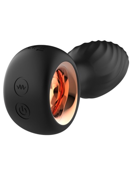 Plug Vibrant Rotatif Bump Orgasm 7 x 3.5cm Plug Vibrant Rotatif Bump Orgasm 7 x 3.5cm