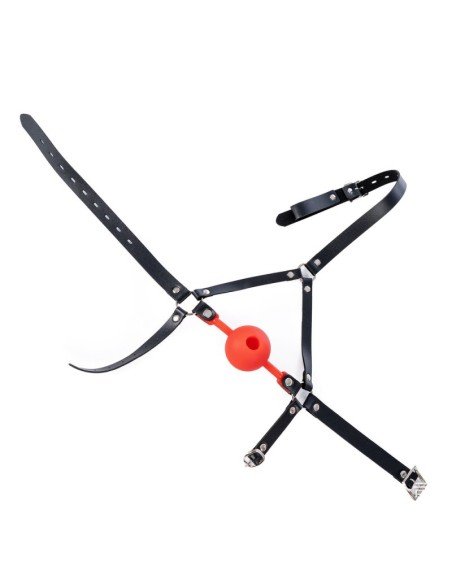 Bâillon-Boule percé Enjoy Wax 49mm Rouge