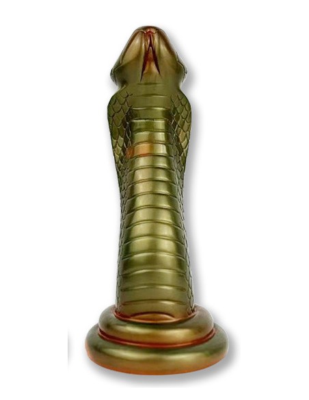 Gode Kobra 19 x 6cm Vert