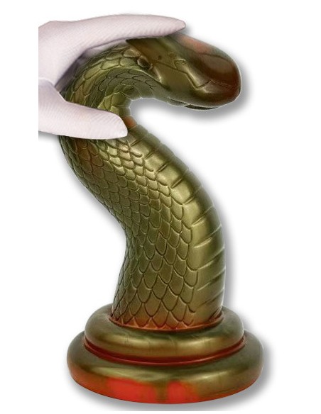 Gode Kobra 19 x 6cm Vert