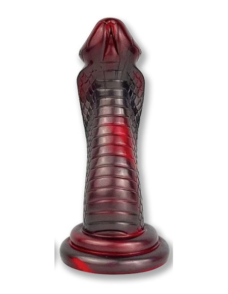 Gode Serpent Kobra 19 x 6cm Rouge Gode Serpent Kobra 19 x 6cm Rouge