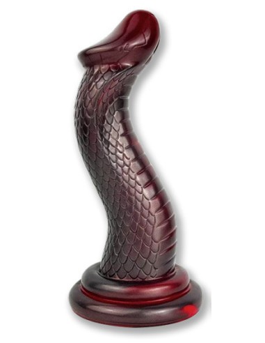 Gode Serpent Kobra 19 x 6cm Rouge