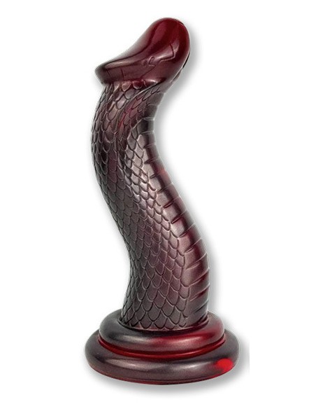Gode Serpent Kobra 19 x 6cm Rouge Gode Serpent Kobra 19 x 6cm Rouge