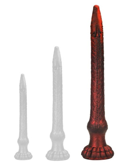 Gode Heelix L 52 x 7.5 cm Rouge