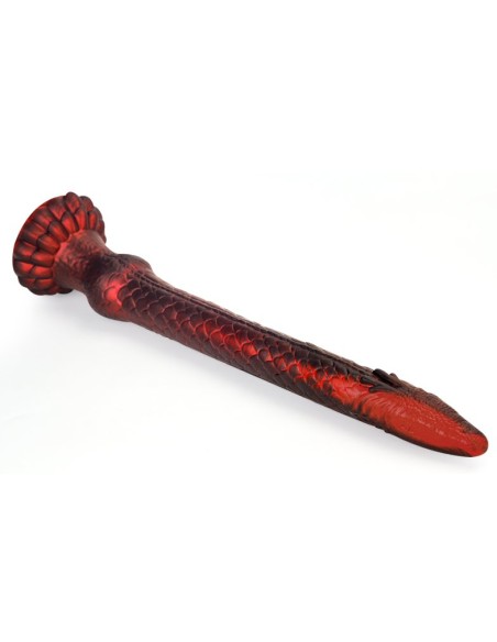 Gode Heelix L 52 x 7.5 cm Rouge