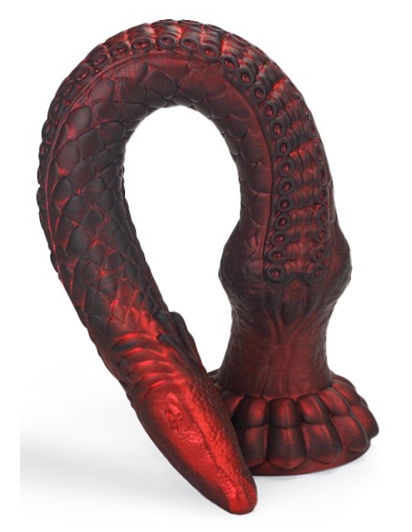 Gode Heelix L 52 x 7.5 cm Rouge