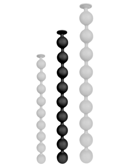 Boules Nocty M 55 x 4.5 cm Noires Boules Nocty M 55 x 4.5 cm Noires