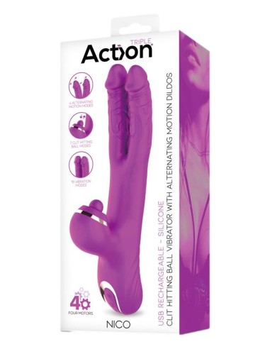 Vibro Rabbit Nico 12 x 3.7cm