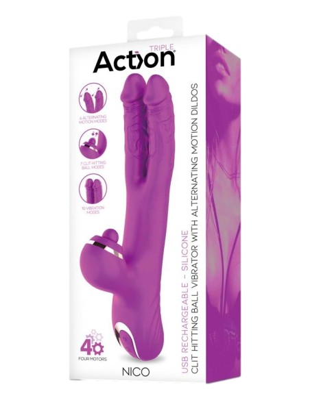 Vibro Rabbit Nico 12 x 3.7cm