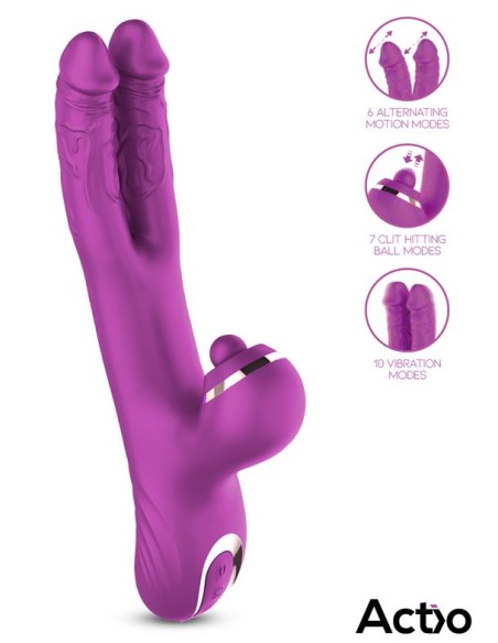 Vibro Rabbit Nico 12 x 3.7cm