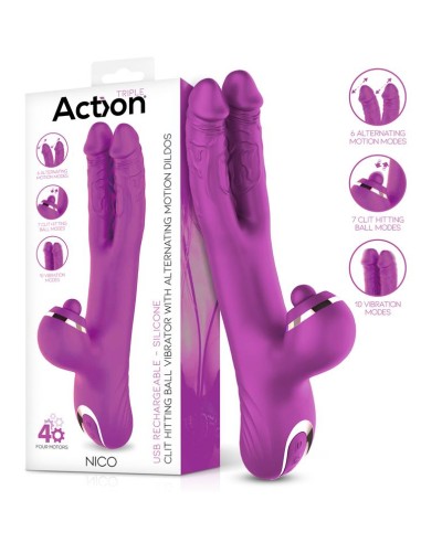 Vibro Rabbit Nico 12 x 3.7cm