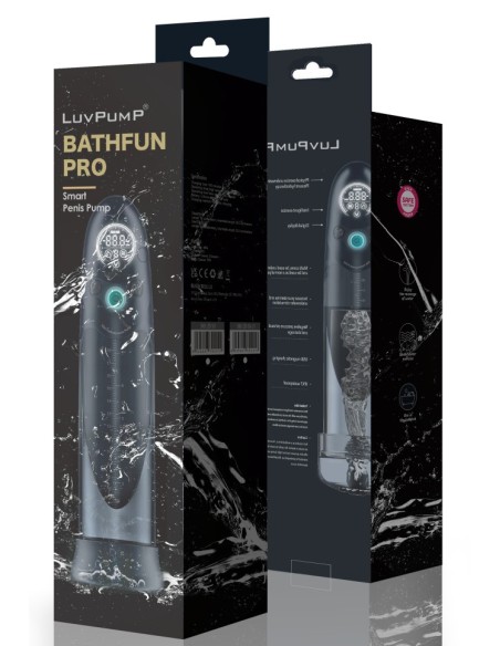 Pompe à pénis automatique Bathfun Pro 20 x 6.3cm