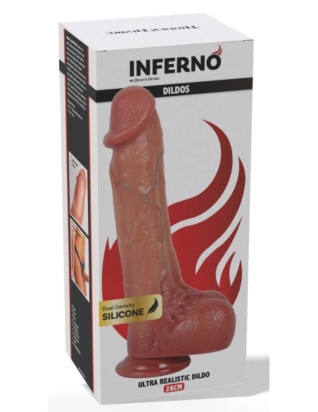 Gode Inferno Ilario 22 x 5.2cm Gode Inferno Ilario 22 x 5.2cm