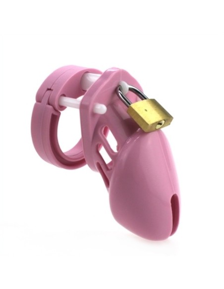 Cage de chasteté en silicone 7 x 3.3 cm Rose Cage de chasteté en silicone 7 x 3.3 cm Rose