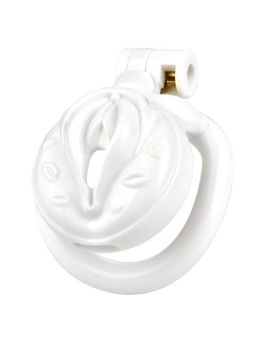Cage de Chasteté Sissy Kiss 3.5 x 3.8cm Blanc
